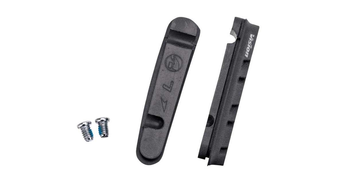 carbon pads on alloy rims