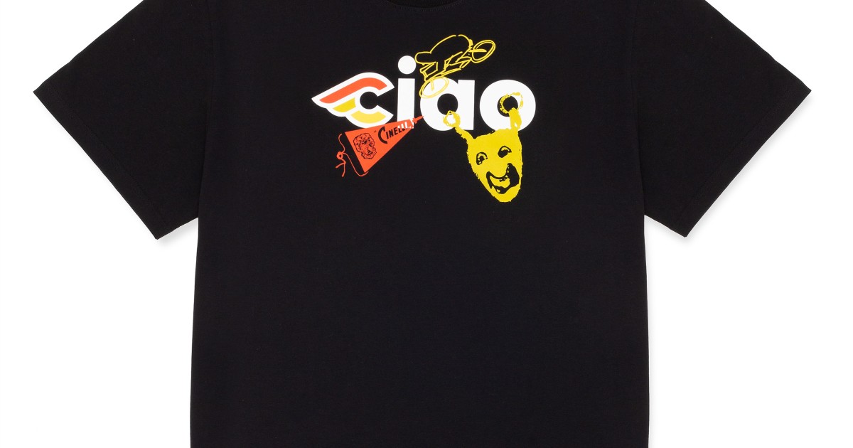 CINOH チノ COSMORAMA BASIC T-SHIRT ブラック36黒 Tシャツ | CINOH