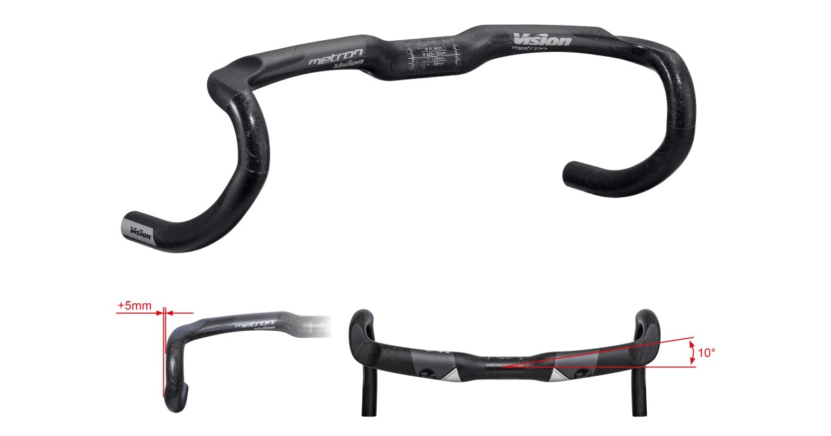 Vision Metron 4D Di2 Compact Handlebar